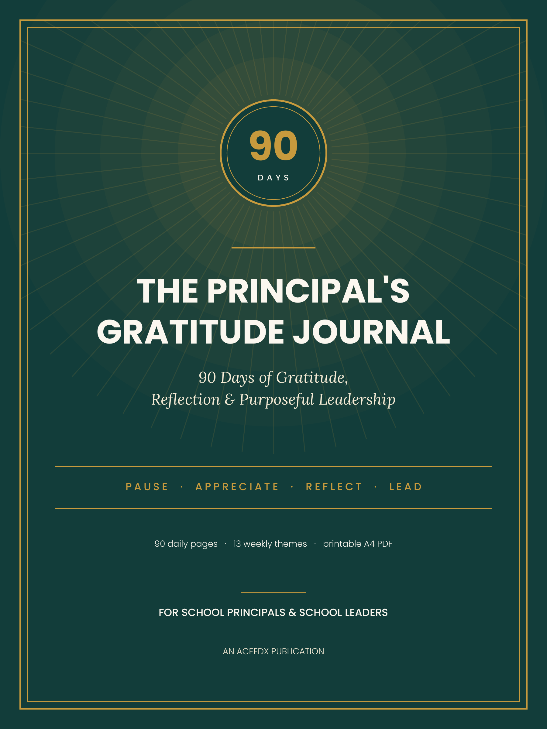 Principal's Gratitude Journal