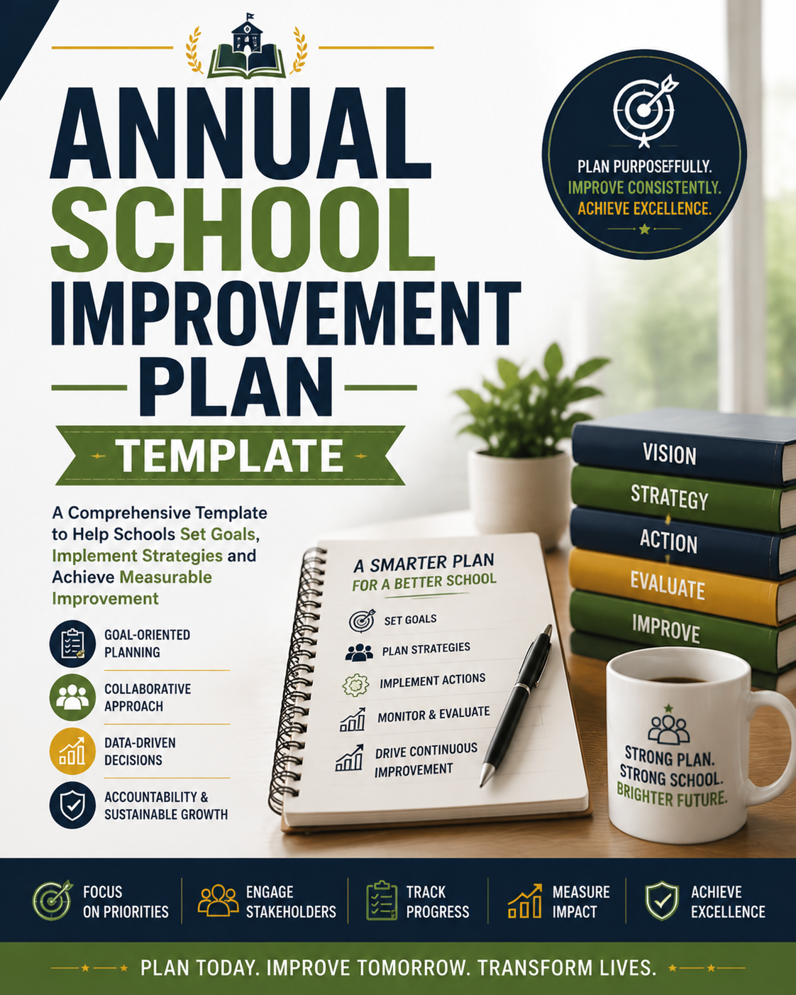 Annual School Improvement Plan Template
