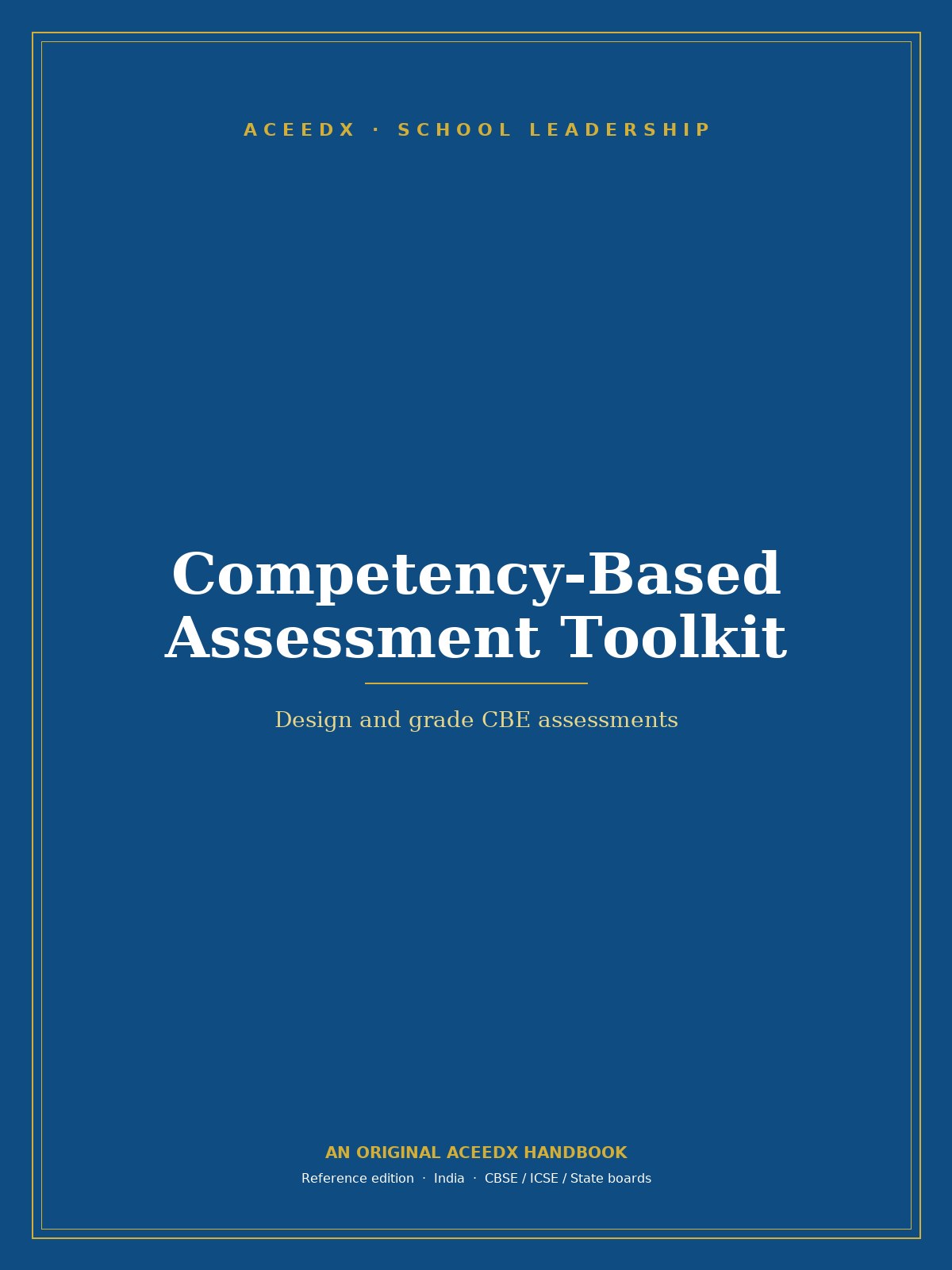 Competency-Based Assessment Toolkit