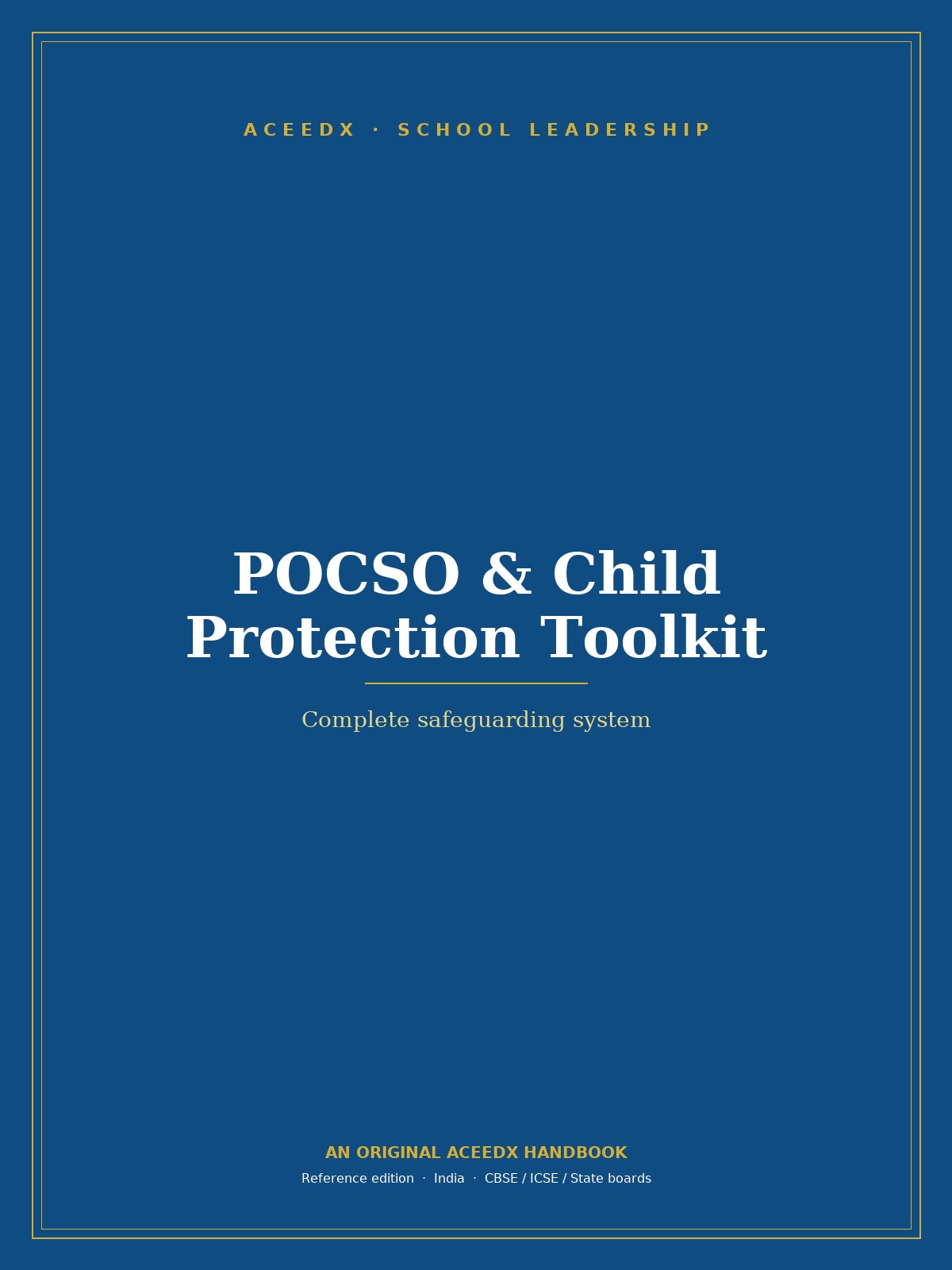 POCSO & Child Protection Toolkit